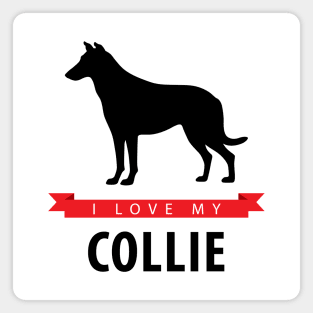 I Love My Smooth Collie Magnet